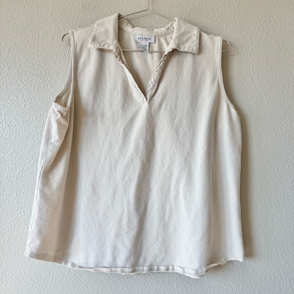Vintage Avenue Stretch Tank Top Blouse Minimalist